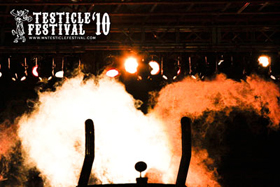 Testicle Festival Stage