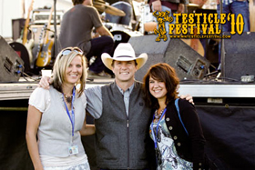 Mallory and I with Justin McBride