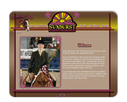 Sunburst Paint Horses